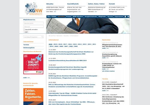 
                            8. Informationen - KGNW