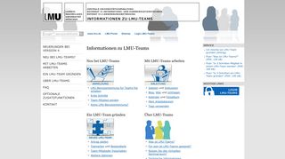 
                            2. Informationen zu LMU-Teams - LMU München