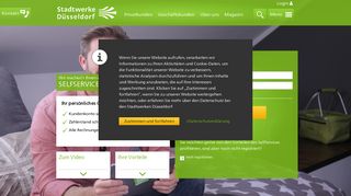 
                            2. Informationen zum SelfService | Stadtwerke Düsseldorf