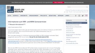 
                            13. Informationen zum VRR- und NRW-Semesterticket – AStA der Ruhr ...