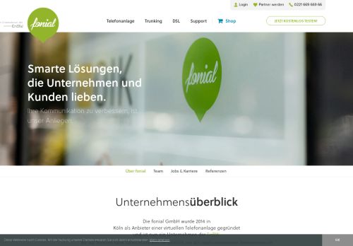
                            8. Informationen zur fonial GmbH