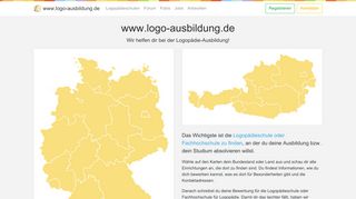 
                            13. Informationen zur Logopädie-Ausbildung