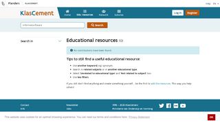 
                            5. informatsoftware - Search - Educational resources - KlasCement