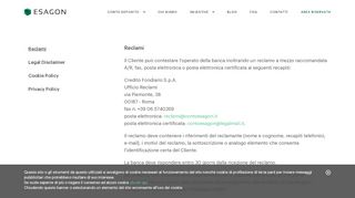 
                            4. Informazioni al cliente - Esagon - Conto deposito