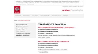 
                            13. Informazioni Trasparenza | NISSANFIN