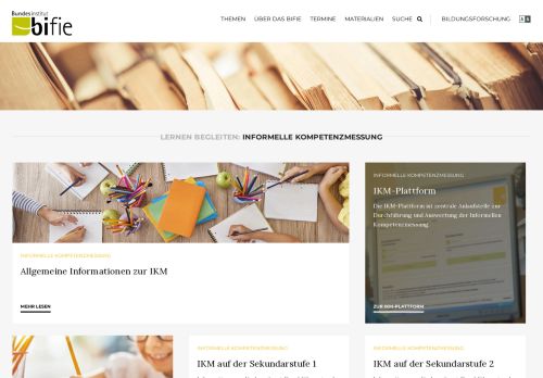 
                            2. Informelle Kompetenzmessung (IKM) | BIFIE – Bundesinstitut für ...