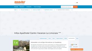 
                            1. Infos Aparthotel Centro Vacanze La Limonaia - Zoover
