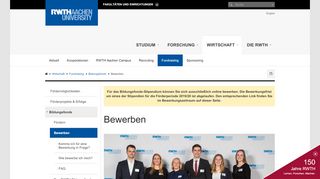 
                            9. Infos für Bewerberinnen und Bewerber - RWTH Aachen University