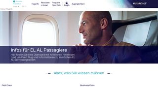 
                            10. Infos für EL AL Passagiere | EL AL Airlines