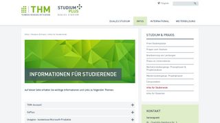 
                            9. Infos für Studierende - StudiumPlus