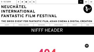 
                            11. Infos pratiques - Neuchâtel International Fantastic Film Festival
