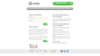 
                            3. InfoSlips | Sign in to InfoSlips or register on the website