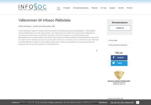 
                            5. Infosoc Rättsdata AB