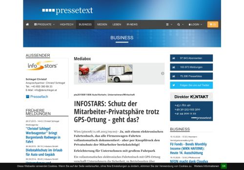 
                            7. INFOSTARS: Schutz der Mitarbeiter-Privatsphäre trotz GPS-Ortung ...