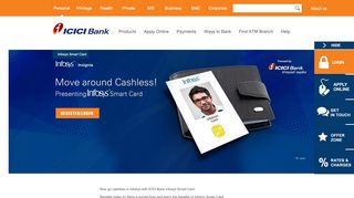 
                            2. Infosys Smart Card - ICICI Bank