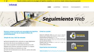 
                            3. Infotrak - Seguimiento WEB