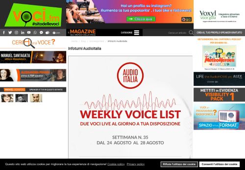 
                            8. Infoturni Audioitalia - VOCI.FM