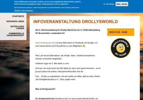 
                            7. Infoveranstaltung drollysworld | Freiraum Bruchm  hle