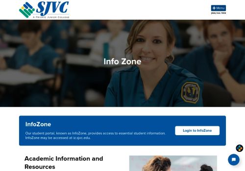 
                            1. InfoZone | Accredited California College | San Joaquin Valley College ...