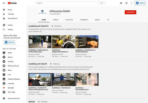 
                            6. InfraLeuna GmbH - YouTube