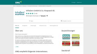
                            5. InfraServ GmbH & Co. Knapsack KG als Arbeitgeber | XING ...