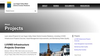 
                            11. Infrastructure Projects - Investor Resources - LVVWD | Powered by ...