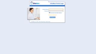 
                            2. InfraWare.com - Portal Login