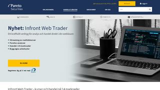 
                            10. Infront Web Trader - Pareto Securities