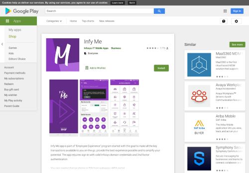 
                            12. Infy Me - Apps on Google Play
