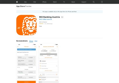 
                            6. ING Banking Austria on the App Store - iTunes - Apple