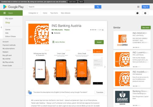
                            11. ING-DiBa Austria Banking App – Android Apps on Google Play