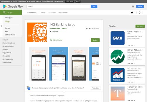 
                            3. ING-DiBa Banking to go – Apps bei Google Play