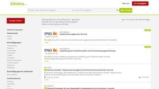 
                            8. ING-DIBA Jobs, Karriere | KIMETA.DE