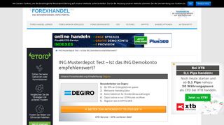 
                            8. ING DiBa Musterdepot Test 2019 » Demokonto empfehlenswert?