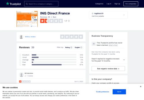 
                            10. ING Direct France Reviews | Read Customer Service Reviews of ...