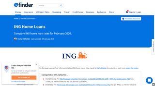 
                            6. ING Home Loans Rates & Fees Comparison 2019 | finder.com.au