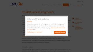 
                            2. ING InsideBusiness Payments