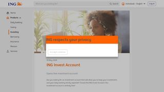 
                            1. ING Invest Account: your free investment account | ING Belgium