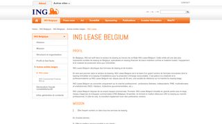 
                            3. ING Lease Belgium - ING Belgium SA