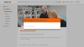 
                            3. ING Lion Account - ING Belgium