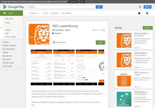 
                            9. ING Luxembourg - Apps on Google Play