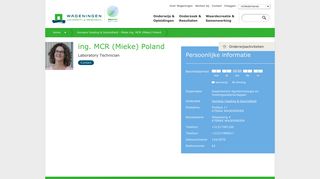 
                            12. ing. MCR (Mieke) Poland - WUR