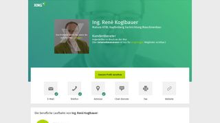 
                            11. Ing. René Koglbauer - Kundenberater - Grazer Wechselseitige ... - Xing