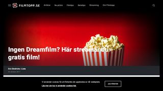 
                            3. Ingen Dreamfilm? Här streamar du gratis film! - Filmtopp