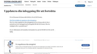 
                            7. Ingen kundbild - SvD Kundservice