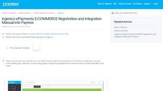 
                            9. Ingenico ePayments E-COMMERCE Registration and Integration ...