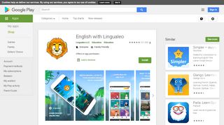 
                            6. Inglês com o Lingualeo – Apps no Google Play