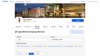 
                            8. Ingles Markets Employee Reviews - Indeed