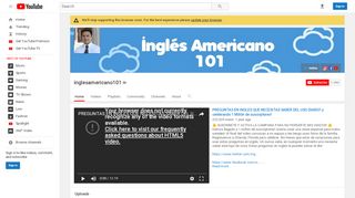 
                            3. inglesamericano101 - YouTube