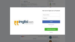 
                            5. inglisi.com - Inglisi.com في حال مواجهتك صعوبة في التسجيل. ...